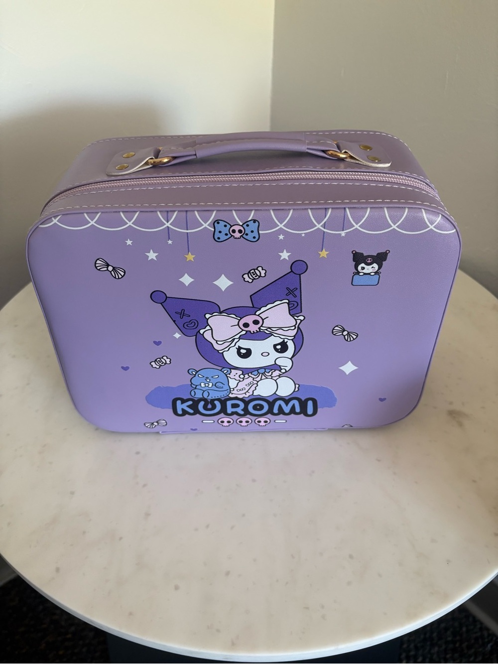 Purple Kuromi Case with Handle